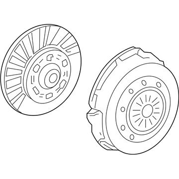 Ford JR3Z-7B546-B Clutch