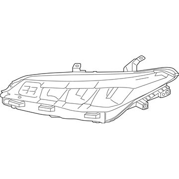 Toyota 81110-07223 Composite Headlamp