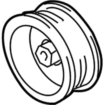 Lexus 27415-0W010 Pulley, Alternator W/Clutch