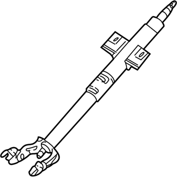 Kia 0K32A32100D Shaft Assembly-Steering