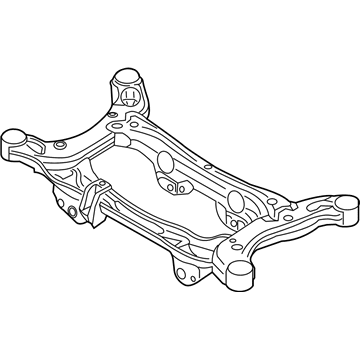 Mopar 68406150AA CROSSMEMB-Rear Suspension