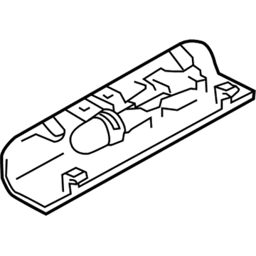 Nissan 26420-3NU0A Lamp Assembly-Door Step