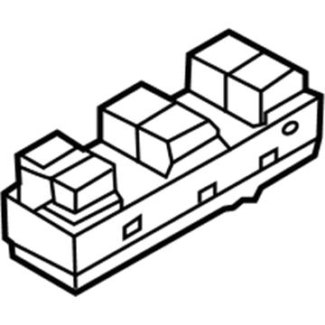 Nissan 25401-1JA5C Switch Assy-Power Window, Assist