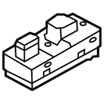 Nissan 25411-1JA0A Switch Assy-Power Window, Assist