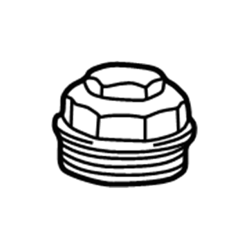 BMW 11-42-1-736-674 Oil Filter Cover
