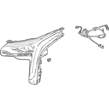 GM 84977278 Composite Headlamp