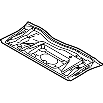 BMW 41-12-7-111-223 Front Trunk Floor