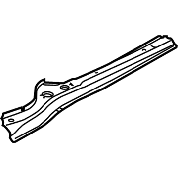BMW 41-11-7-129-464 Right Rear Side Member