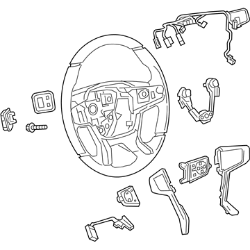 GM 84648771 Steering Wheel