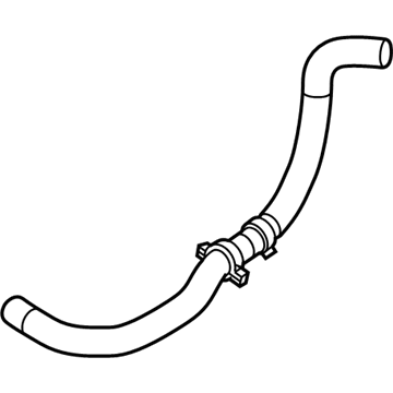 Nissan 21503-5RB0A Hose-Radiator, Lower