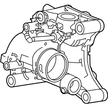 Honda 19410-6B2-A00 Passage, Water