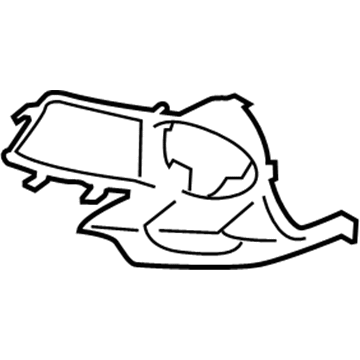 BMW 51-11-8-035-891 Support, Fog Lamp Left