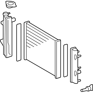 Toyota 16400-75442 Radiator Assembly