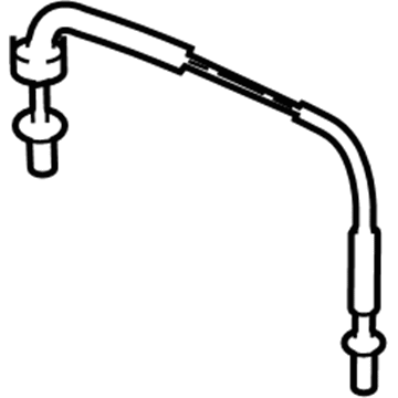 Honda 81362-S3V-A12 Cable A, R. Middle Seat Reclining Lever