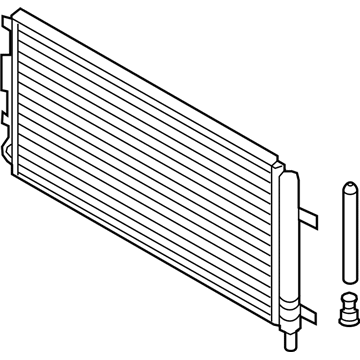 Hyundai 97606-K9000 Condenser Assembly-Cooler