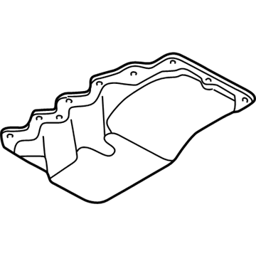 Ford YS4Z-6675-AA Oil Pan