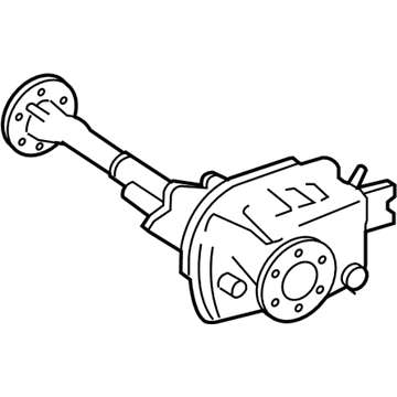 GM 19299848 Rear Axle Assembly (4.10 Ratio)