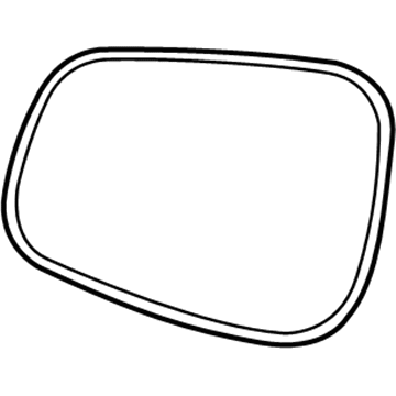 GM 95260959 Mirror-Outside Rear View (Reflector Glass & Backing Plate)