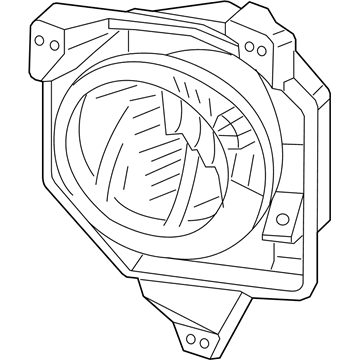 Acura 33901-STK-A01 Foglight Unit, Passenger Side