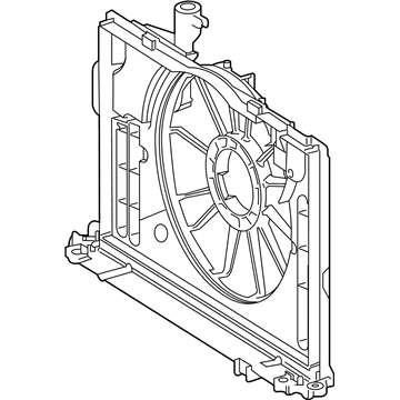 Toyota 16711-0T131 Fan Shroud