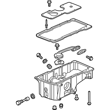 GM 12613437 Oil Pan