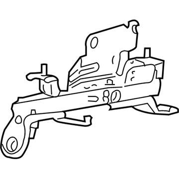 GM 89041585 Adjuster Asm, Passenger Seat Outer