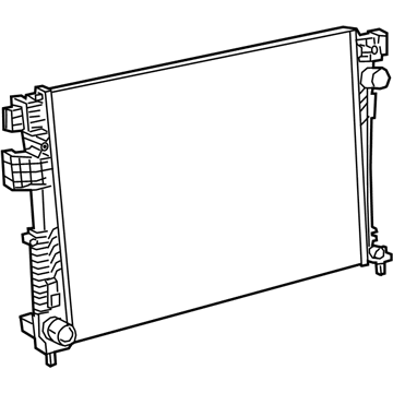 Mopar 68217319AD Radiator-Engine Cooling