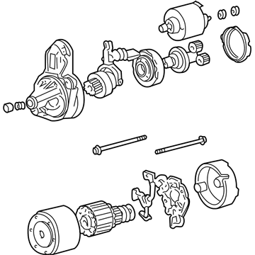 Hyundai 36100-23061 Starter Assembly