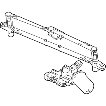 GM 96988331 Motor & Linkage