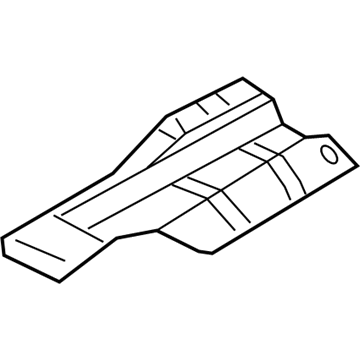 Nissan 74761-3LM0C INSULATOR-Heat, Rear Floor