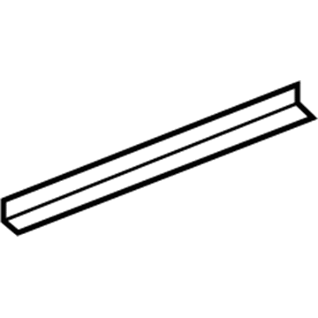 Mopar 68082814AB WEATHERST-Rear Door SILL Secondary