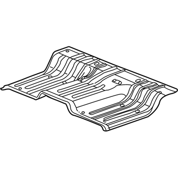 Mopar 55275548AA Panel-Rear Floor Pan