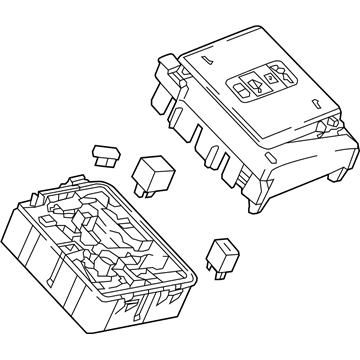 GM 84590857 Fuse & Relay Box