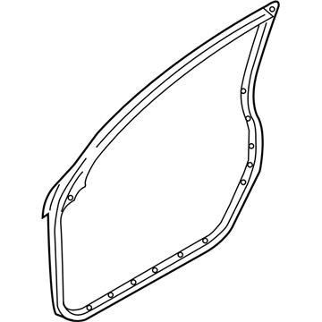 Infiniti 80830-AL511 Weatherstrip-Front Door, RH