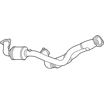 GM 15804783 Converter & Pipe