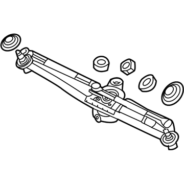 BMW 61-61-7-051-669 Linkage Wiper System
