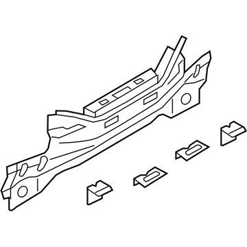 Infiniti 79110-JJ50A Panel-Rear, Upper