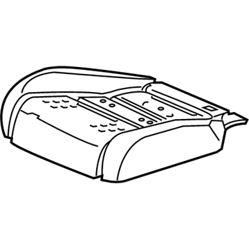 Honda 81537-TVC-L11 Pad, Left Front Seat Cushion