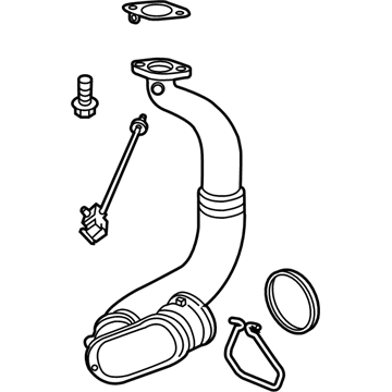 GM 95472183 Air Inlet Tube