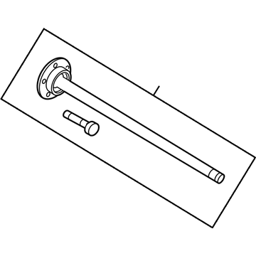 Ford 5R3Z-4234-A Axle Shaft Assembly