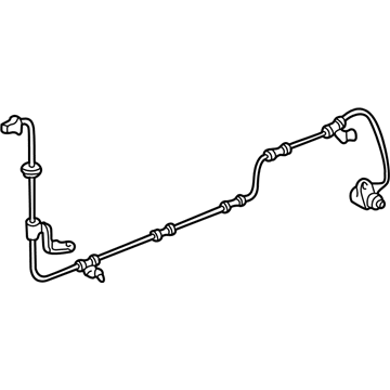 Honda 57470-S5B-003 Sensor Assembly, Right Rear