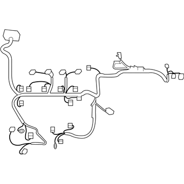 Toyota 82121-0DG50 Engine Harness