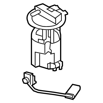 Nissan 17040-6LB0C FUEL PUMP-IN TANK