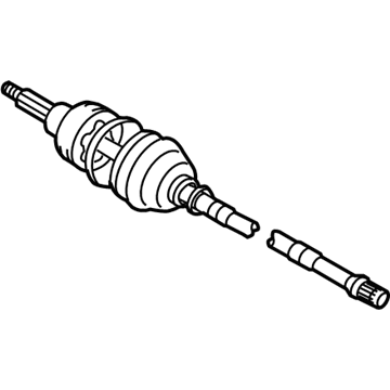 Lexus 43460-59815 Shaft Set, OUTBOARD