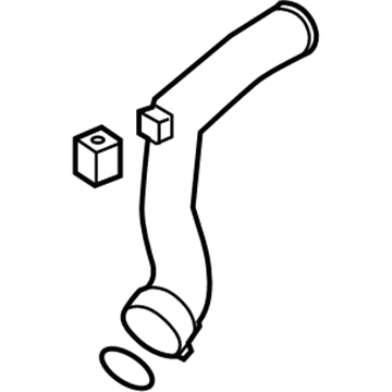 BMW 13-71-7-571-350 Charge-Air Duct