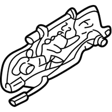 Infiniti 80606-AR215 Handle Assembly-Front Door Outside, RH