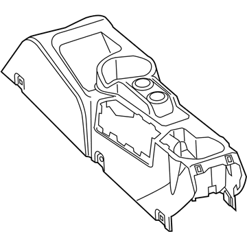 Mopar 5YL72LXHAA Console-Floor