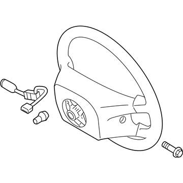 Toyota 45100-0C100-B0 Wheel Assembly, Steering