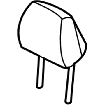 Hyundai 88700-A5000-SGC Headrest Assembly-Front Seat