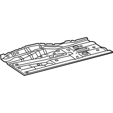 Lexus 58112-30200 Pan, Front Floor, LH